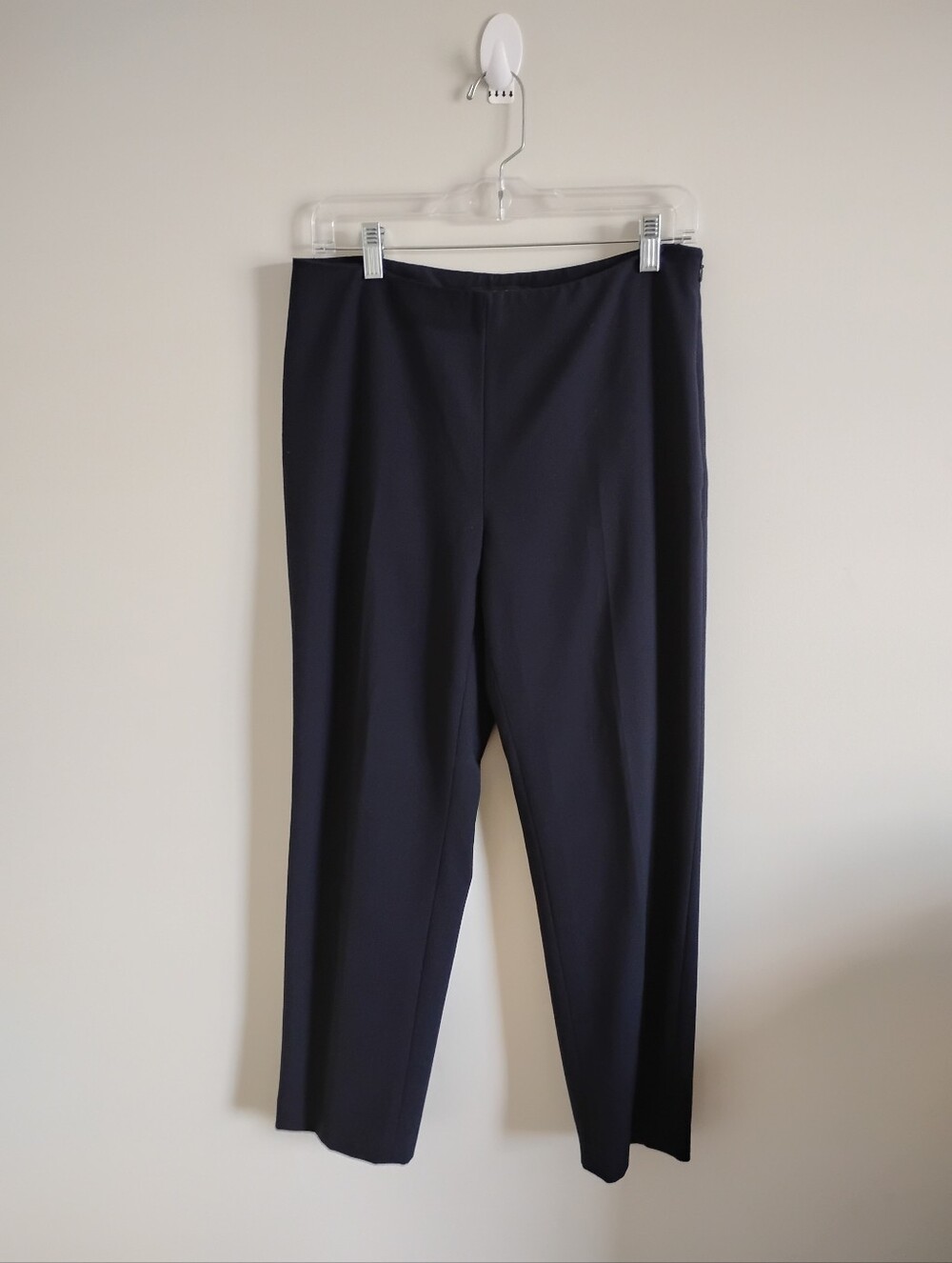 Talbots Classic Women's Straight-Leg Pants in Navy